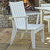 Chair Hourglass Outdoor Dining Arm Chair