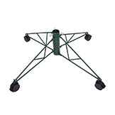 40 inch Rolling Green Tree Stand for 9.5-12 foot trees: 2 inch Pole