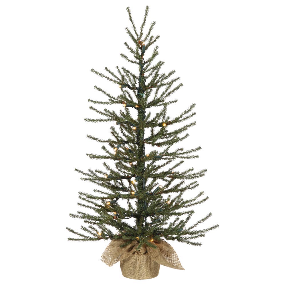 48 inch Angel Pine Tree: Clear LED Lights