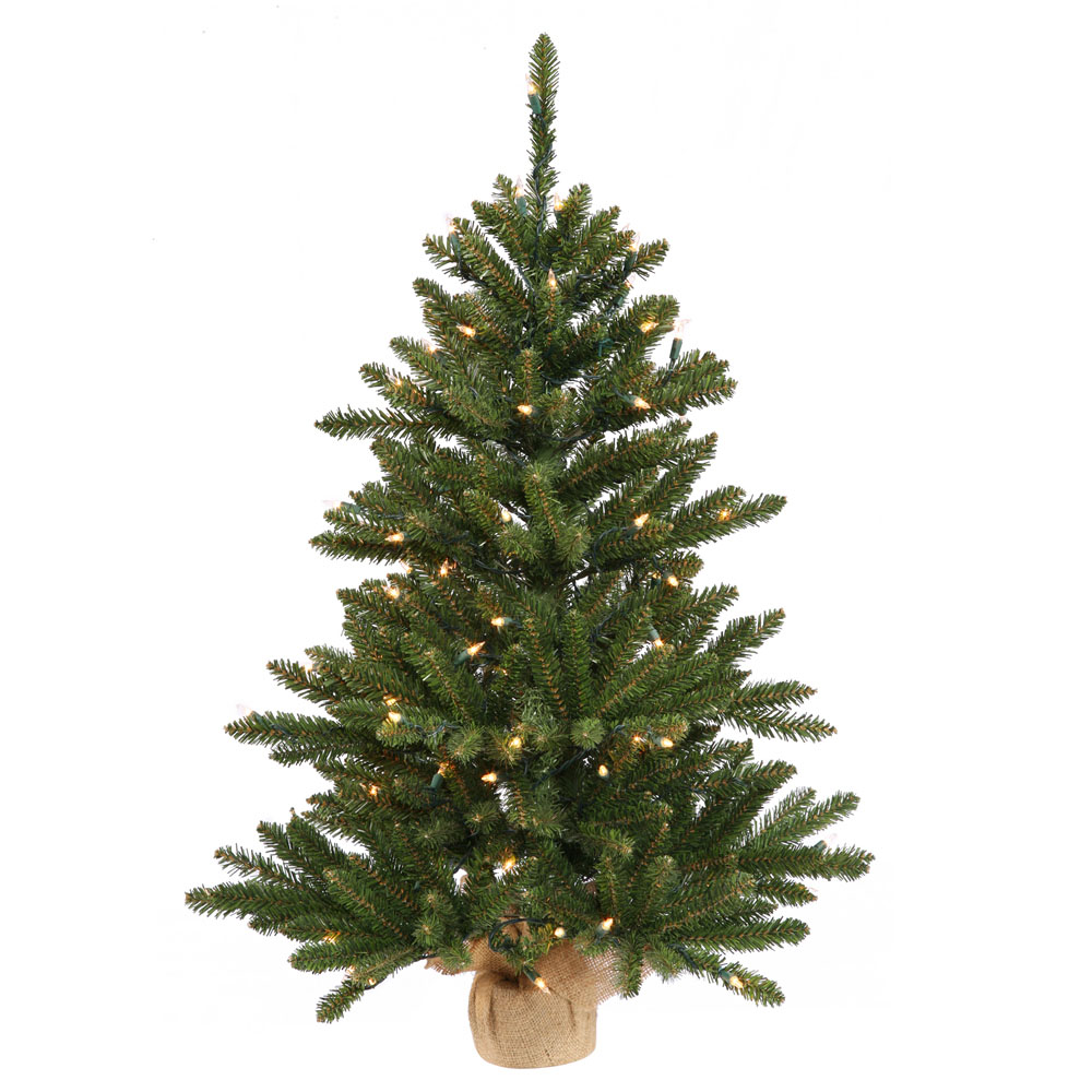 24 inch Anoka Pine Tree: Clear LED Lights