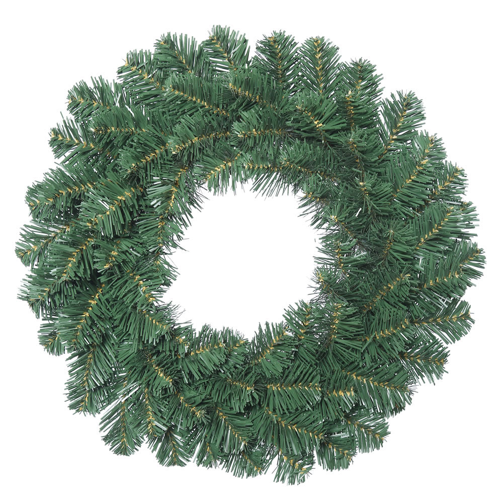 18 inch Oregon Fir Wreath: Unlit