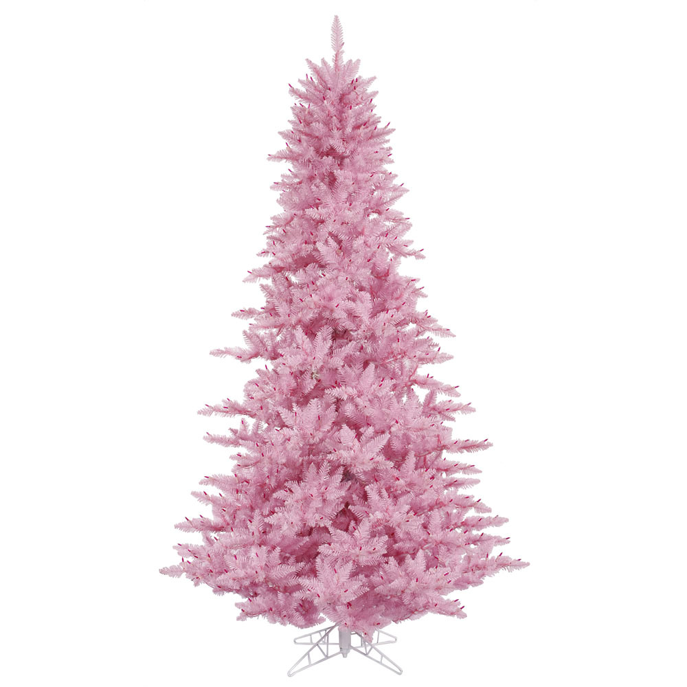 3 foot Pink Fir Tree: Unlit