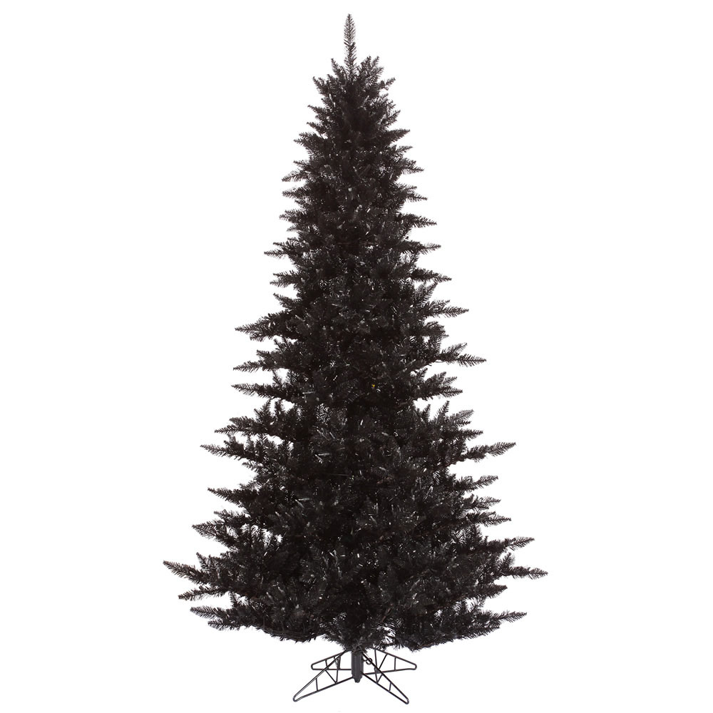 3 foot Black Fir Tree: Unlit