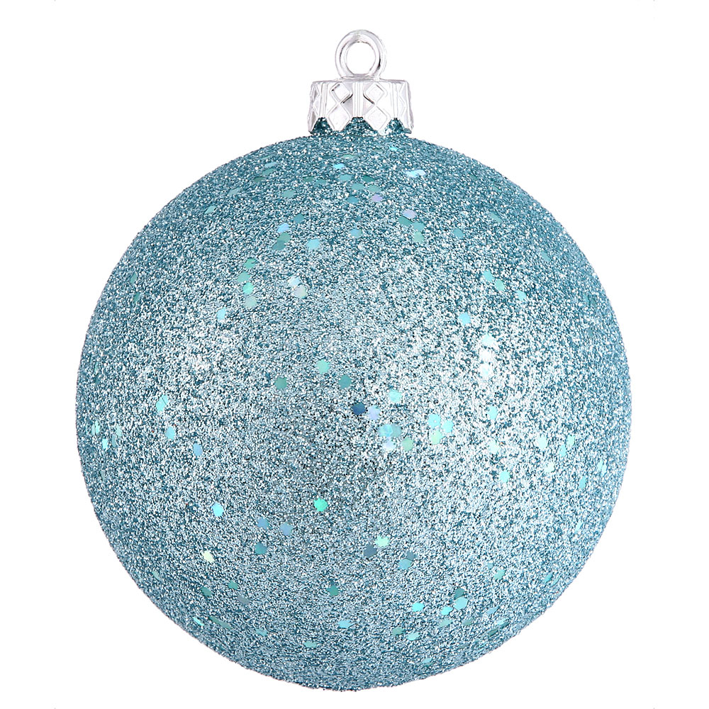 12 inch Baby Blue Sequin Ball Ornament