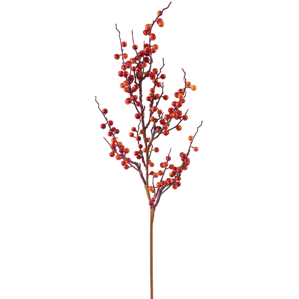 30 inch Red Wild Outdoor Berry Spray | P152804