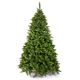 7.5 foot PE/PVC Cashmere Pine Christmas Tree: Unlit