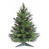 3 foot Cheyenne Pine Christmas Tree: Unlit