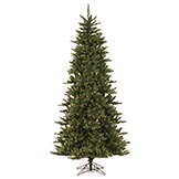 7.5 foot Slim Camdon Fir Tree: Clear LEDs