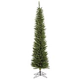 5.5 foot Durham Pole Pencil Pine Tree: Multi-Colored LEDs