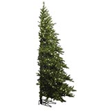6.5 foot Westbrook Pine Half Christmas Tree: Unlit