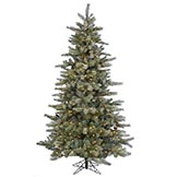 Flocked Christmas Trees |Unlit Artificial Christmas Trees | Flocked Tree