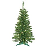 3.5 foot Imperial Christmas Tree: Clear Lights