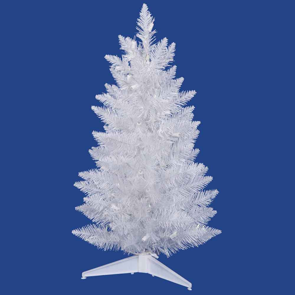 5 foot Sparkle White Pencil Christmas Tree: Unlit | A104050