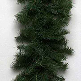 9 foot x 8 inch Canadian Pine Garland: Unlit