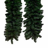 50 foot x 16 inch Douglas Fir Garland: Unlit