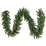 9 foot x 14 inch Camdon Fir Garland: Unlit