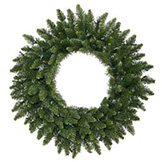 20 inch Camdon Fir Wreath: Unlit