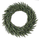 36 inch Camdon Fir Wreath: Unlit