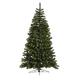 7.5 foot Grand Teton Half Christmas Tree: Unlit