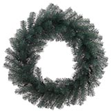 Artificial Blue Crystal Christmas Pine Wreath