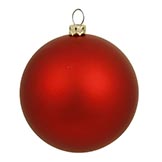 8 inch Matte finished UV/Shatterproof Christmas Ball