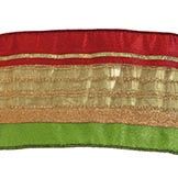 10 yard Christmas Stripped Ribbon