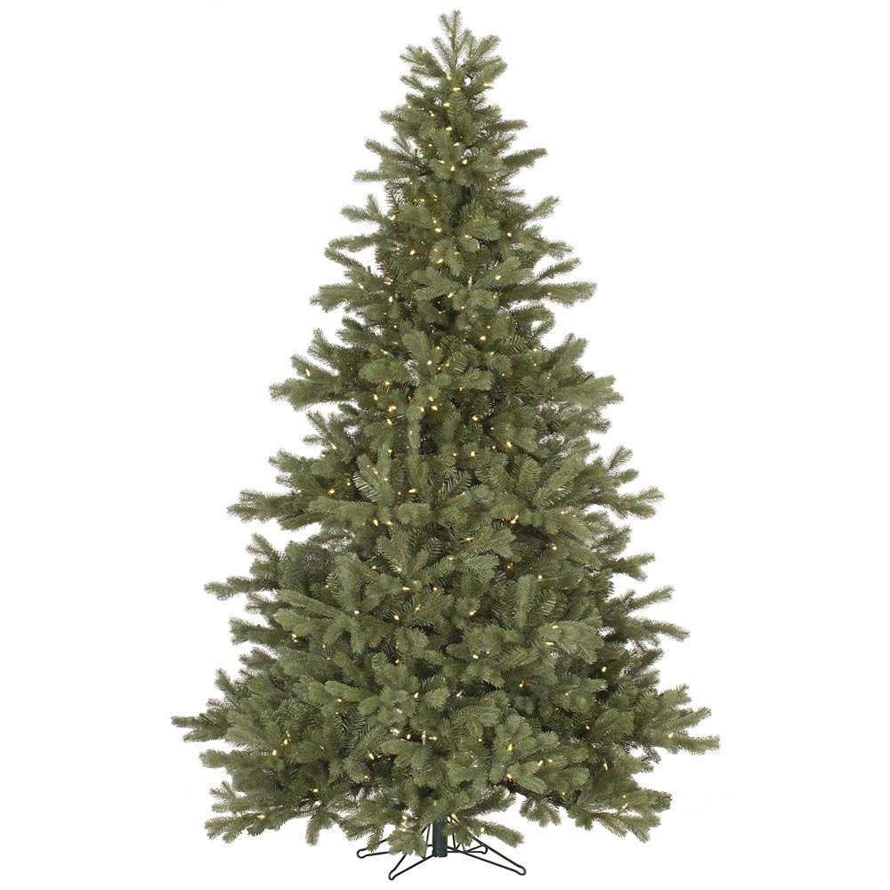 9 foot PE/PVC Frasier Fir Christmas Tree: Clear LEDs | A143381LED