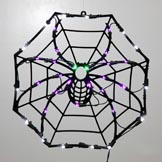 17 x 17 inch LED Spider Web