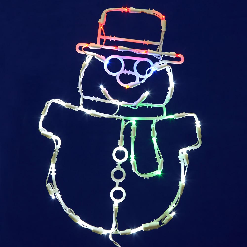 17 x 12 inch LED Light Snowman | X490527