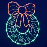 17 x 13 inch LED Light Wreath