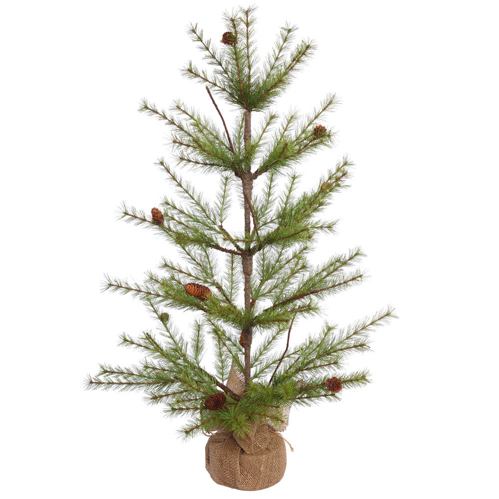 PVC, Hard Needle River Tabletop Pine Tree | VCK4954