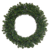 36 inch Grand Teton Double Sided Pine Wreath: Unlit