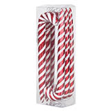 7.5 inch Red Candy Cane Ornament (Box of 6)