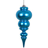 14 inch Matte Turquoise UV Protected Finial Ornament