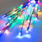 36 inch Outdoor Tall LED Twig Lights - 3 Twigs: 60 LED Lights