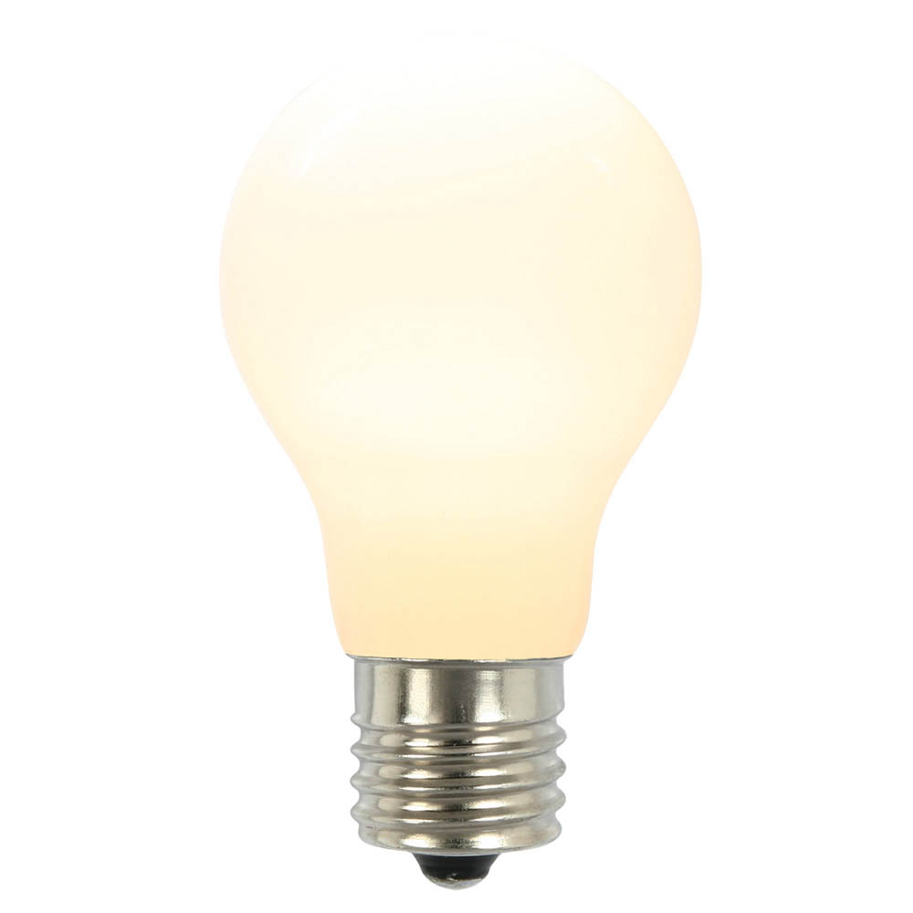 A19 LED White Ceramic Replacement Bulb With E26 Base: 25,000 HRS | XA19C05