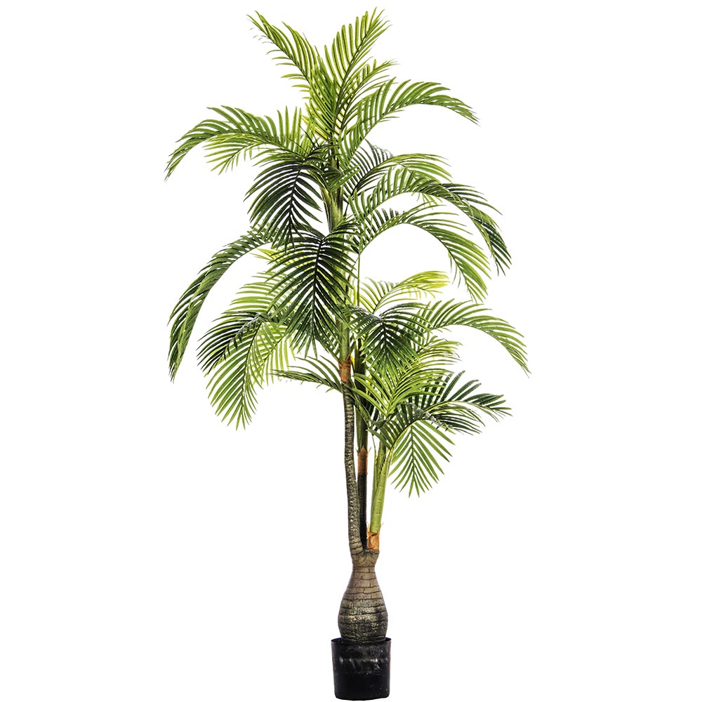 Artificial Outdoor Palm Tree Limited UV Protection | OutdoorEtc.com