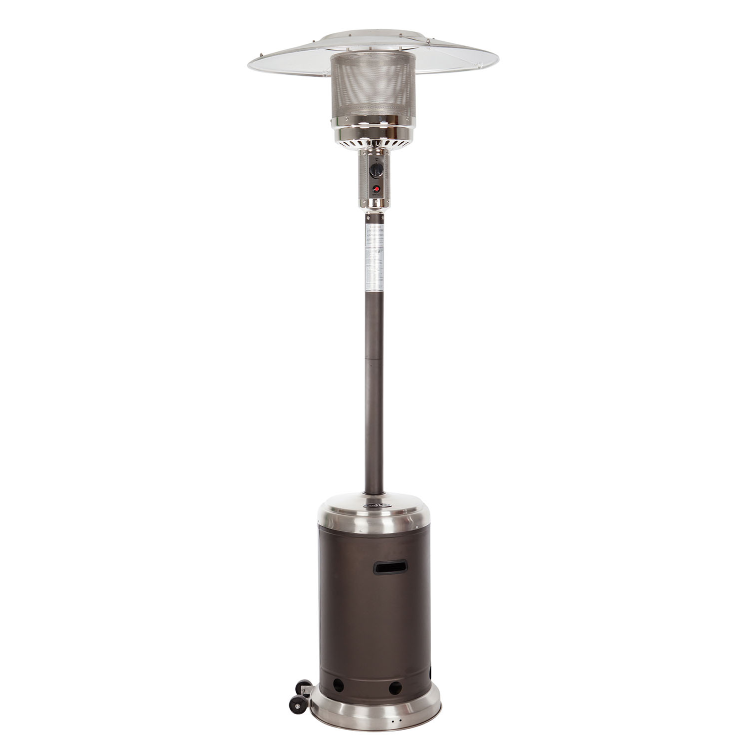 Fire Sense 89 inch Stainless Steel Patio Heater | 61185 | Well Traveled ...