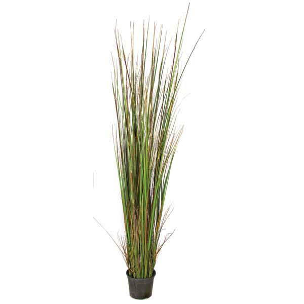 6 foot Fire Retardant PVC Grass: Potted | A-83820